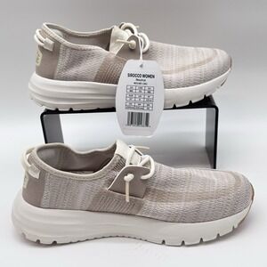 Size 6W- HeyDude Sirocco Women's Shoes Lace Up Loafers Comfortable LightWeight